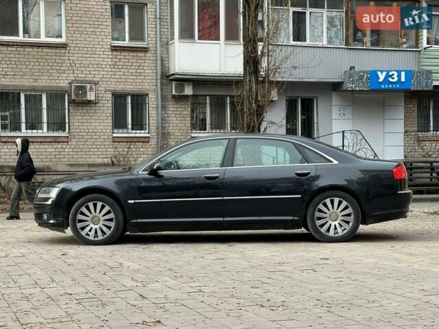Черный Ауди А8, объемом двигателя 4.2 л и пробегом 212 тыс. км за 6500 $, фото 14 на Automoto.ua