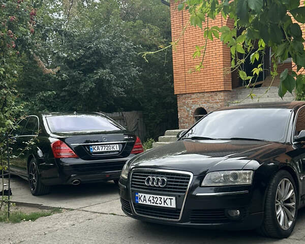 Черный Ауди А8, объемом двигателя 4.17 л и пробегом 322 тыс. км за 6000 $, фото 1 на Automoto.ua