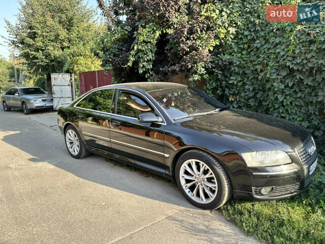 Черный Ауди А8, объемом двигателя 4.17 л и пробегом 322 тыс. км за 6000 $, фото 3 на Automoto.ua