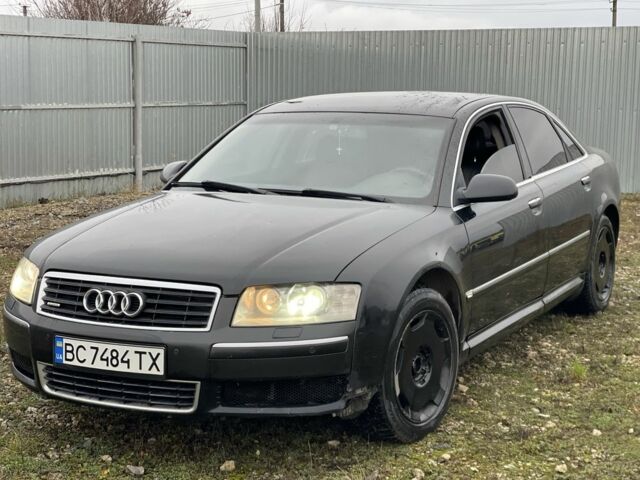Черный Ауди А8, объемом двигателя 3.7 л и пробегом 480 тыс. км за 4450 $, фото 11 на Automoto.ua