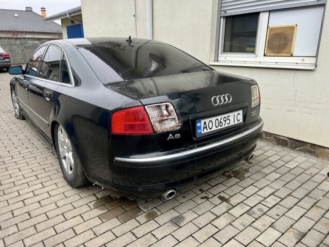 Черный Ауди А8, объемом двигателя 3.7 л и пробегом 315 тыс. км за 3150 $, фото 4 на Automoto.ua