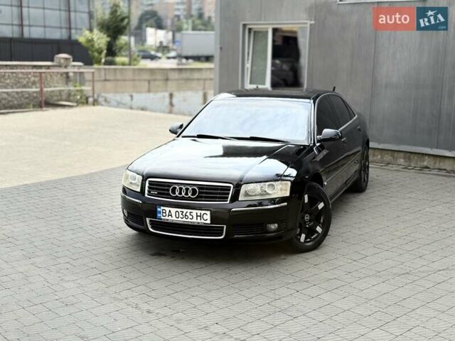 Черный Ауди А8, объемом двигателя 4.2 л и пробегом 242 тыс. км за 4999 $, фото 13 на Automoto.ua