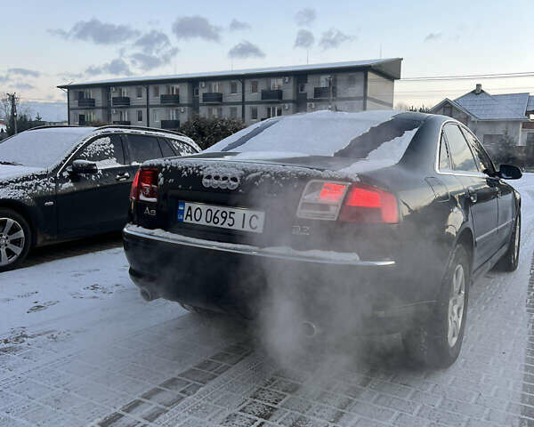 Черный Ауди А8, объемом двигателя 3.7 л и пробегом 320 тыс. км за 4999 $, фото 3 на Automoto.ua