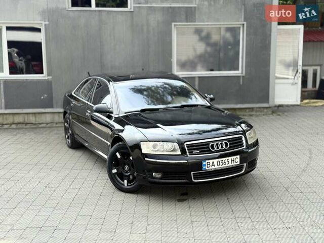Черный Ауди А8, объемом двигателя 4.2 л и пробегом 242 тыс. км за 4999 $, фото 11 на Automoto.ua