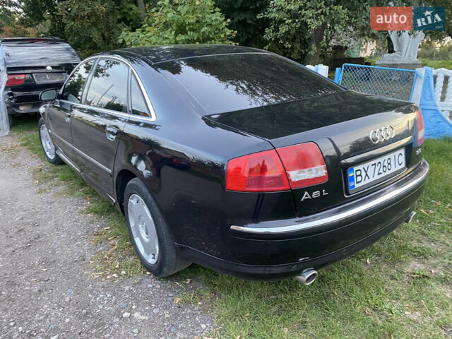 Черный Ауди А8, объемом двигателя 3 л и пробегом 300 тыс. км за 4650 $, фото 2 на Automoto.ua