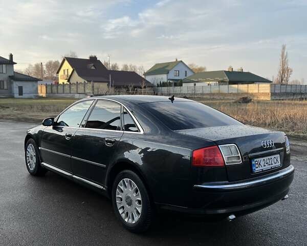 Черный Ауди А8, объемом двигателя 3 л и пробегом 441 тыс. км за 6700 $, фото 3 на Automoto.ua