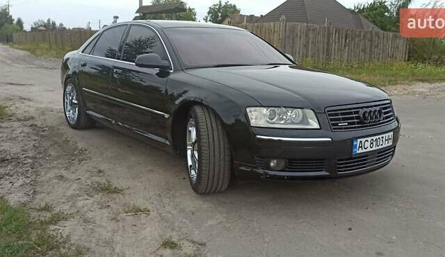 Чорний Ауді A8, об'ємом двигуна 3 л та пробігом 263 тис. км за 9500 $, фото 25 на Automoto.ua