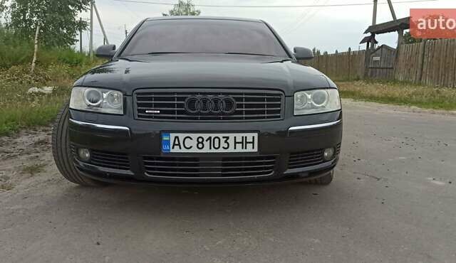 Чорний Ауді A8, об'ємом двигуна 3 л та пробігом 263 тис. км за 9500 $, фото 24 на Automoto.ua