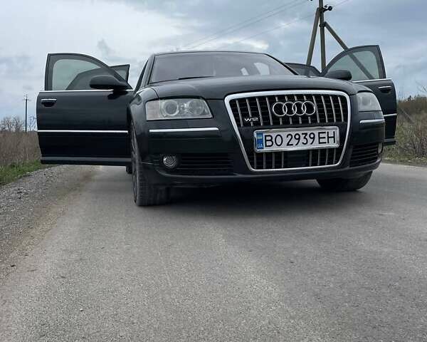 Черный Ауди А8, объемом двигателя 6 л и пробегом 230 тыс. км за 7000 $, фото 2 на Automoto.ua