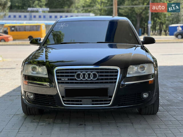 Черный Ауди А8, объемом двигателя 6 л и пробегом 201 тыс. км за 10500 $, фото 1 на Automoto.ua
