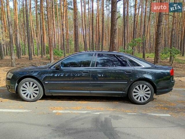 Черный Ауди А8, объемом двигателя 4.16 л и пробегом 433 тыс. км за 6200 $, фото 8 на Automoto.ua