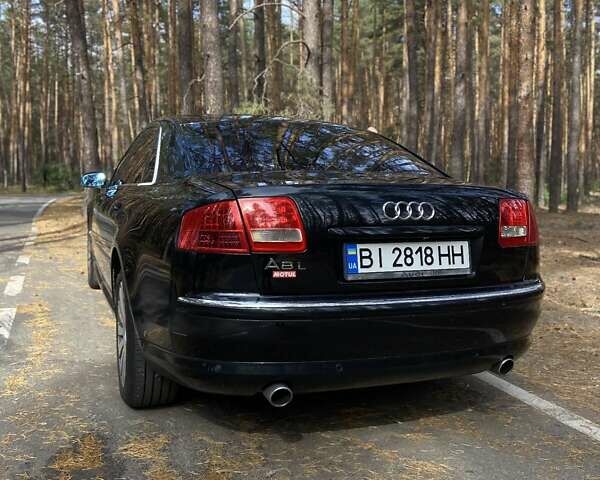 Черный Ауди А8, объемом двигателя 4.16 л и пробегом 433 тыс. км за 6200 $, фото 10 на Automoto.ua
