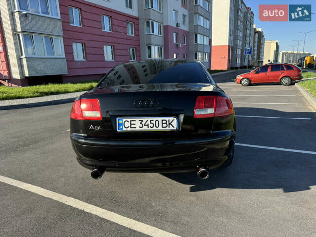 Черный Ауди А8, объемом двигателя 4.16 л и пробегом 277 тыс. км за 9600 $, фото 9 на Automoto.ua