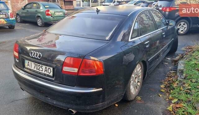 Черный Ауди А8, объемом двигателя 4.16 л и пробегом 325 тыс. км за 5000 $, фото 4 на Automoto.ua