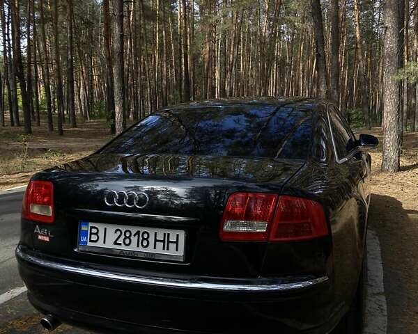 Черный Ауди А8, объемом двигателя 4.16 л и пробегом 433 тыс. км за 6200 $, фото 5 на Automoto.ua