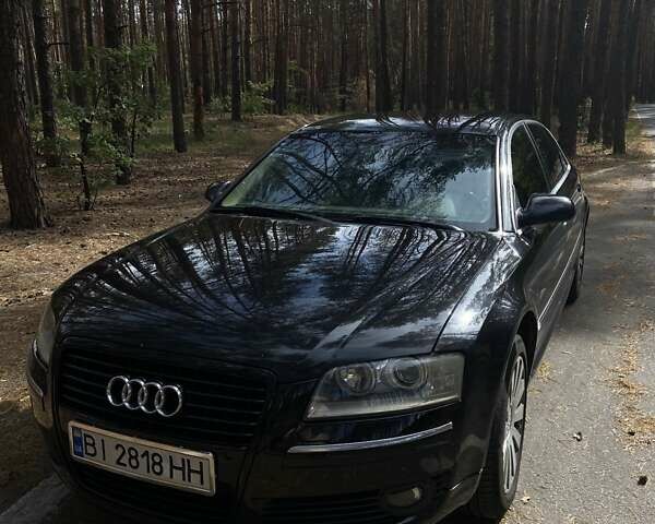 Черный Ауди А8, объемом двигателя 4.16 л и пробегом 433 тыс. км за 6200 $, фото 6 на Automoto.ua