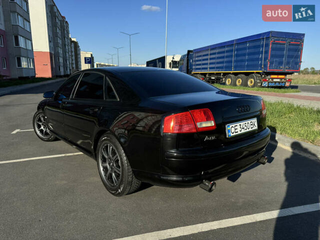 Черный Ауди А8, объемом двигателя 4.16 л и пробегом 277 тыс. км за 9600 $, фото 3 на Automoto.ua