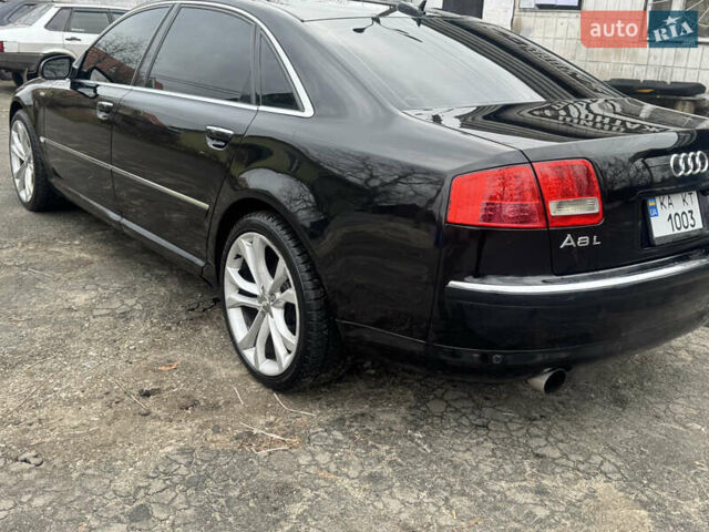 Черный Ауди А8, объемом двигателя 4.16 л и пробегом 220 тыс. км за 8500 $, фото 3 на Automoto.ua