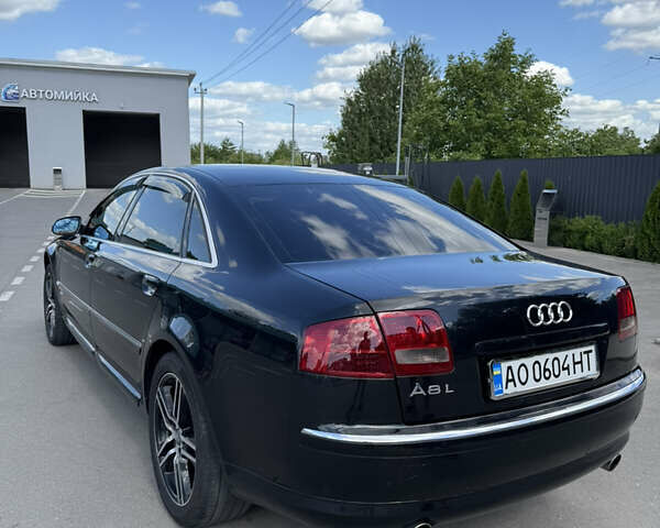 Черный Ауди А8, объемом двигателя 3.12 л и пробегом 205 тыс. км за 9100 $, фото 7 на Automoto.ua