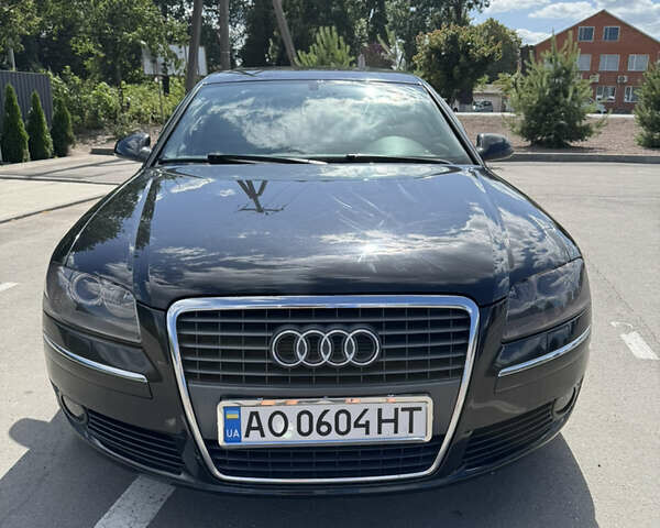 Черный Ауди А8, объемом двигателя 3.12 л и пробегом 205 тыс. км за 9100 $, фото 2 на Automoto.ua