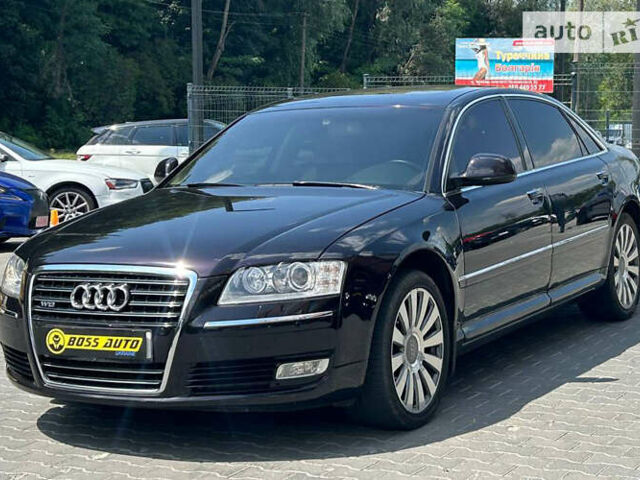 Черный Ауди А8, объемом двигателя 4.17 л и пробегом 40 тыс. км за 17500 $, фото 2 на Automoto.ua