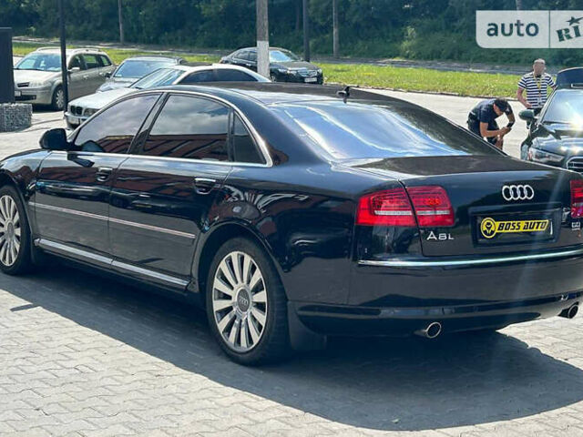 Черный Ауди А8, объемом двигателя 4.17 л и пробегом 40 тыс. км за 17500 $, фото 1 на Automoto.ua