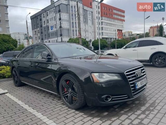 Черный Ауди А8, объемом двигателя 4.2 л и пробегом 330 тыс. км за 13700 $, фото 1 на Automoto.ua