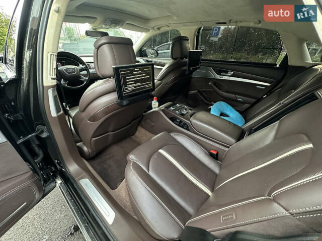Черный Ауди А8, объемом двигателя 4.16 л и пробегом 220 тыс. км за 11999 $, фото 11 на Automoto.ua
