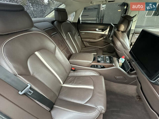Черный Ауди А8, объемом двигателя 4.16 л и пробегом 220 тыс. км за 11999 $, фото 16 на Automoto.ua
