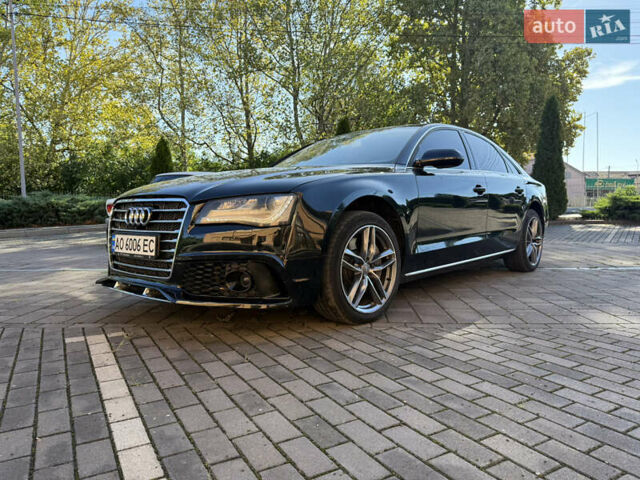 Чорний Ауді A8, об'ємом двигуна 4.16 л та пробігом 195 тис. км за 18600 $, фото 9 на Automoto.ua