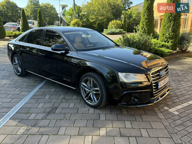 Чорний Ауді A8, об'ємом двигуна 4.16 л та пробігом 195 тис. км за 18600 $, фото 1 на Automoto.ua