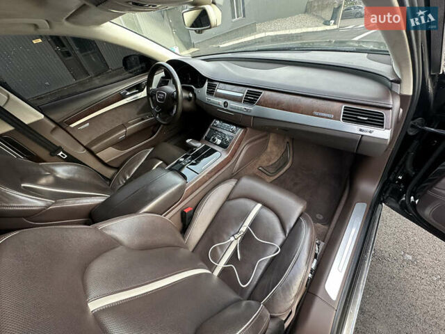 Черный Ауди А8, объемом двигателя 4.16 л и пробегом 220 тыс. км за 11999 $, фото 20 на Automoto.ua