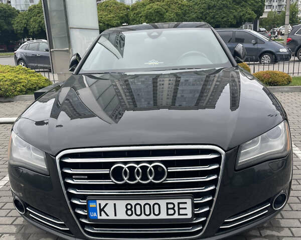 Черный Ауди А8, объемом двигателя 4.16 л и пробегом 319 тыс. км за 16200 $, фото 1 на Automoto.ua