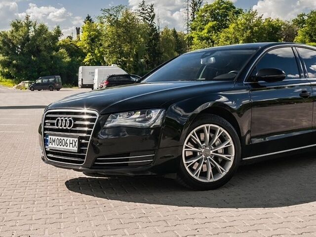 Черный Ауди А8, объемом двигателя 2.97 л и пробегом 293 тыс. км за 14599 $, фото 7 на Automoto.ua