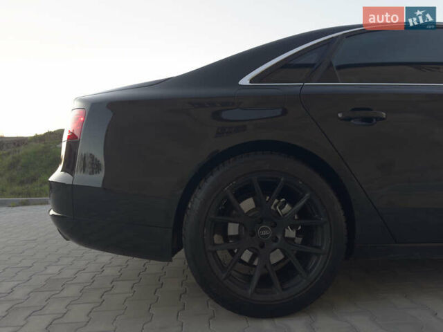 Ауді A8 2012 у Чернівцях на Automoto.ua Чорний Ауді A8, об'ємом двигуна 3 л та пробігом 181 тис. км за 22500 $, фото 5 на Automoto.ua