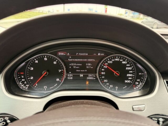 Чорний Ауді A8, об'ємом двигуна 4.2 л та пробігом 245 тис. км за 17500 $, фото 4 на Automoto.ua