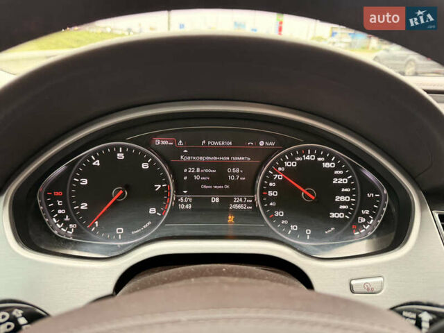 Черный Ауди А8, объемом двигателя 4.16 л и пробегом 246 тыс. км за 17500 $, фото 33 на Automoto.ua