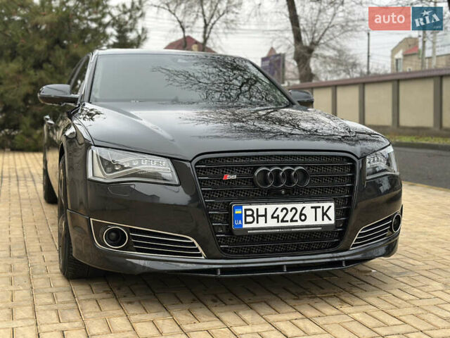 Черный Ауди А8, объемом двигателя 2.97 л и пробегом 140 тыс. км за 19900 $, фото 1 на Automoto.ua
