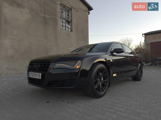 Ауді A8 2012 у Чернівцях на Automoto.ua Чорний Ауді A8, об'ємом двигуна 3 л та пробігом 181 тис. км за 22500 $, фото 8 на Automoto.ua