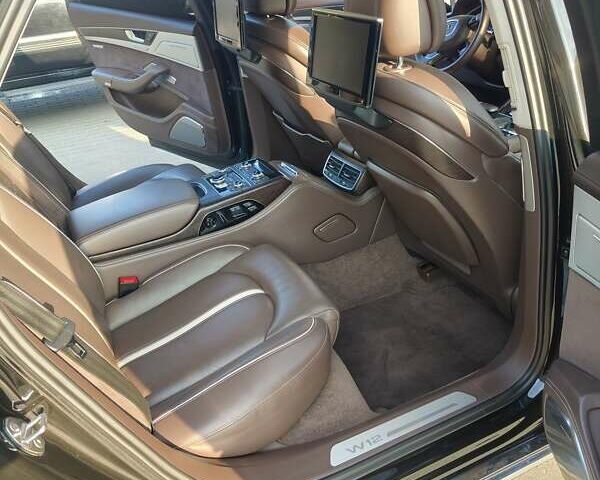 Черный Ауди А8, объемом двигателя 6.3 л и пробегом 265 тыс. км за 17700 $, фото 14 на Automoto.ua