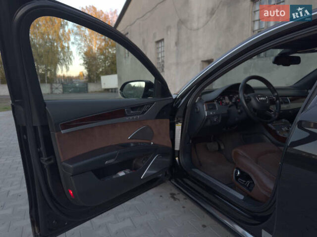 Ауді A8 2012 у Чернівцях на Automoto.ua Чорний Ауді A8, об'ємом двигуна 3 л та пробігом 181 тис. км за 22500 $, фото 11 на Automoto.ua
