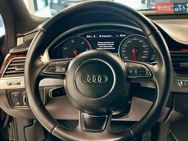 Черный Ауди А8, объемом двигателя 2.97 л и пробегом 323 тыс. км за 23900 $, фото 25 на Automoto.ua