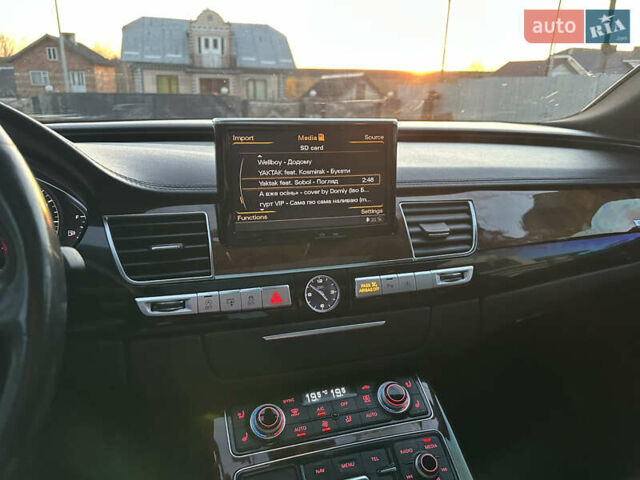 Ауди А8 2013 в Тернополе на Automoto.ua Черный Ауди А8, объемом двигателя 3 л и пробегом 290 тыс. км за 26500 $, фото 25 на Automoto.ua