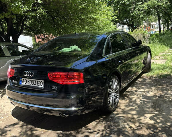 Черный Ауди А8, объемом двигателя 2.97 л и пробегом 313 тыс. км за 29500 $, фото 1 на Automoto.ua