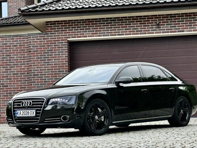 Черный Ауди А8, объемом двигателя 4 л и пробегом 250 тыс. км за 23999 $, фото 1 на Automoto.ua