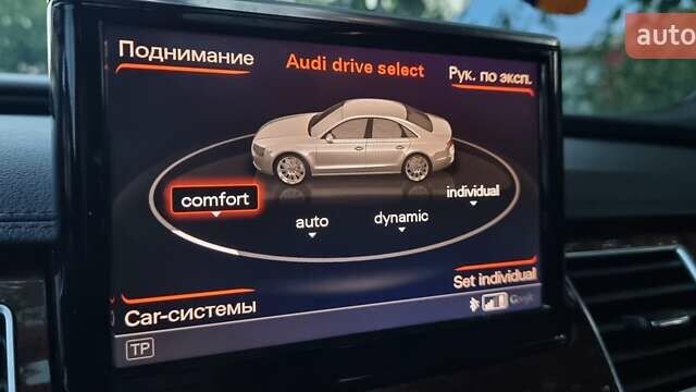Чорний Ауді A8, об'ємом двигуна 3 л та пробігом 245 тис. км за 23000 $, фото 35 на Automoto.ua
