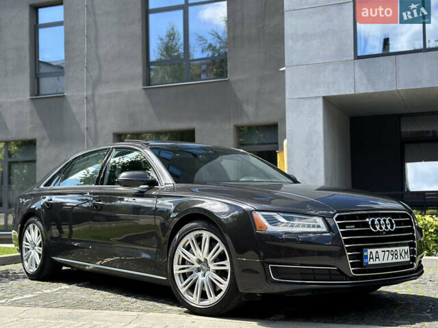 Черный Ауди А8, объемом двигателя 3 л и пробегом 180 тыс. км за 21500 $, фото 8 на Automoto.ua
