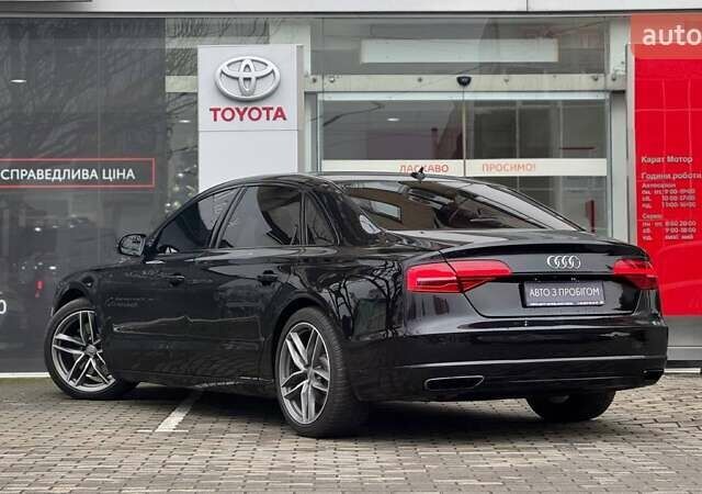 Чорний Ауді A8, об'ємом двигуна 3 л та пробігом 218 тис. км за 19485 $, фото 1 на Automoto.ua