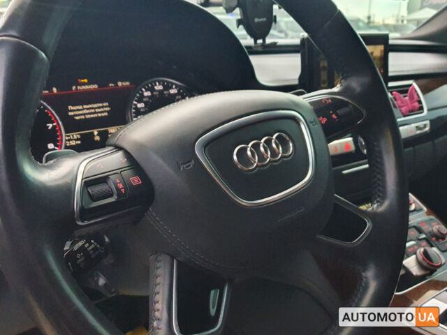 Чорний Ауді A8, об'ємом двигуна 3 л та пробігом 152 тис. км за 28500 $, фото 15 на Automoto.ua