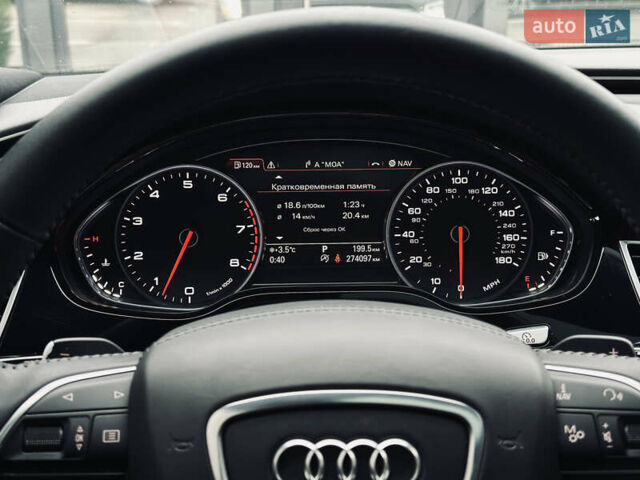 Чорний Ауді A8, об'ємом двигуна 3 л та пробігом 274 тис. км за 18700 $, фото 71 на Automoto.ua
